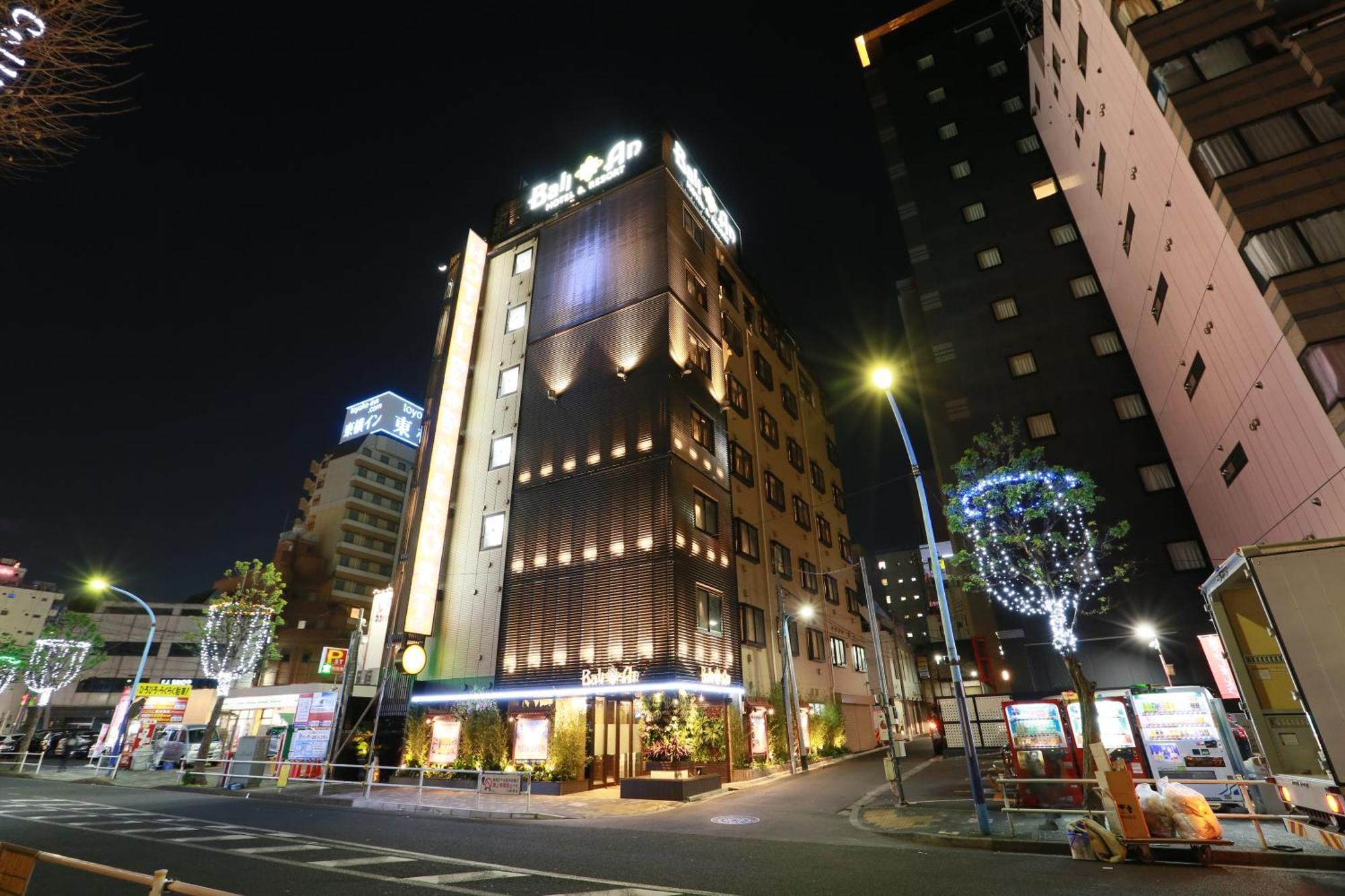 Hotel Balian Resort Higashi Shinjuku (Adults Only) Präfektur Tokio Exterior foto